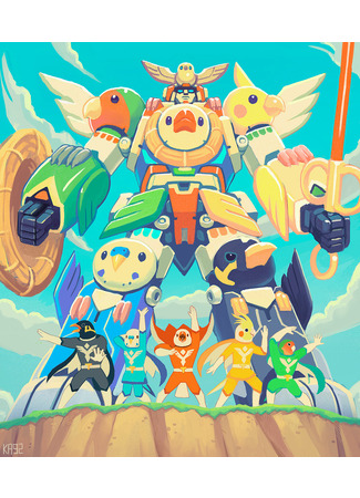 Power Rangers Bird Squadron