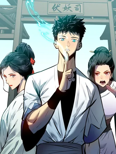 Starting from the female apprentice